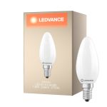 Ledvance Classic LED E14 Candle Frosted 1.8W 250lm - 827 Extra Warm White | Replaces 25W