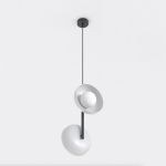 Emibig Pendant Vanila Steel Grey | Suitable for 2x G9 - Max 8W