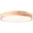 Brilliant Slimline Ceiling Light Metal Wood Plastic White 22W 2400lm - 830 Warm White | 345mm