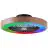 Brilliant Slimline Ceiling Fan Plastic Metal Beige Black 36W 4700lm - 830-865 CCT+RGB | 490mm - Remote Control Dimmable