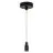 Ledvance Decor Glow Pendulum Black 9W 450lm - 927 Extra Warm White | 140mm - Best Colour Rendering
