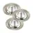 Multipack 3x Nordlux Spot Fremont Metal Grey 4.5W 345lm 36D - 827 Extra Warm White | 85mm - IP23- Dimmable