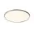 Nordlux LED Bulkhead Oja 42 White And Chrome 19W 2100lm - 830 840 CCT | Night mode - IP54