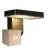 Multipack 3x Nordlux Solar Wall Light Rica Square Black 4.5W 450lm - 830 Warm White | Motion And Light Sensor