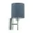 Eglo Wall Light Pasteri Steel Satin Nickel | IP20 - Suitable for 1x E27 