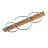 Eglo Ceiling Light Boyal Wood Black, Rusty 24W 3400lm - 830 Warm White