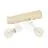 Eglo Ceiling Light Townshend 3 Wood Steel White | IP20 - Suitable for 2x E27 