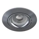 Noxion Recessed Spot Vision MR16 Tiltable Grey | 82mm - Cutout 69mm - IP20 - incl. GU10 Socket 